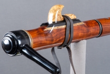 Grenadillo  Native American Flute, Minor, Low D-3, #P26B